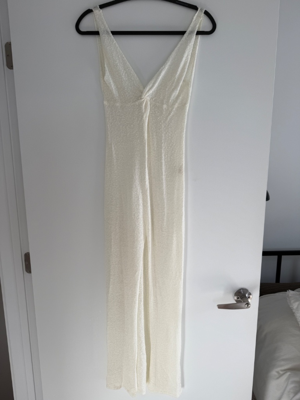 Flook the Label Knit White Dress - Picture 3 of 4